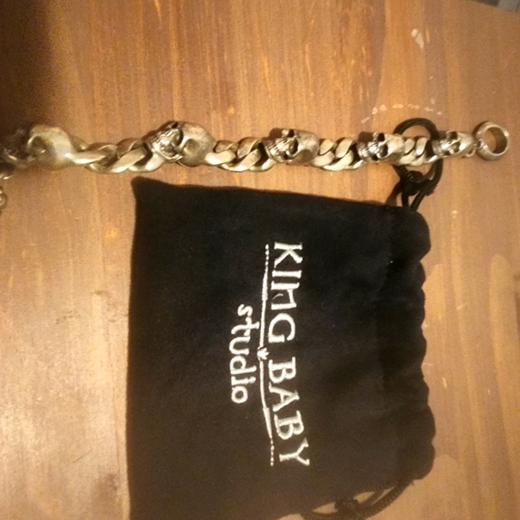 King Baby Studio Other - King baby skull and chain bracelet